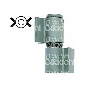 BISAGRA ABIERTA DE 2 ALAS DE SERVICIO PESADO con rodamiento de acero pulido - Product Image 1