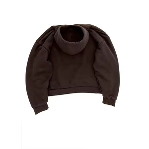 Sudadera con Capucha Extra Grande de Algodón Grueso de 450 g/m², Estilo Kanye West, con Hombros Caídos - Product Image 6