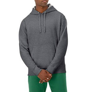 Sweat-shirts à cordon de serrage décontractés en coton 100% de haute qualité, légers, pour hommes, avec poche, couleur unie, sweat-shirts pour hommes, pull-over pour hommes - Product Image 1