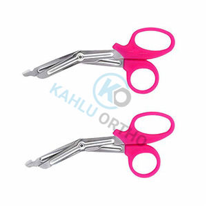 Cizallas médicas EMT y Trauma, tijeras de vendaje de cuchillas de acero inoxidable de calidad superior de KAHLU ORTHOPEDIC - Product Image 1
