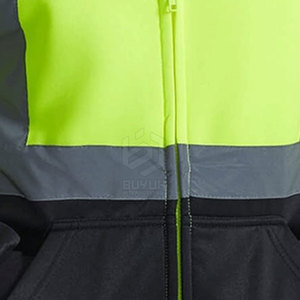 Vêtements de travail, design personnalisé, respirant, imperméable, coton, sécurité, sweat-shirt haute visibilité, fabriqué au Pakistan - Product Image 6