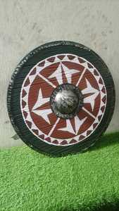 Authentique bouclier médiéval Ragnar Lothbrok battleworn Viking entièrement fonctionnel en métal Cosplay Prop poli et prêt au combat - Product Image 6