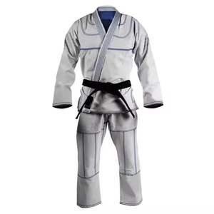 Nuevos juegos de uniformes de Karate con proceso de empalme de poliéster/algodón, traje de Jujitsu grueso elástico para adultos - Product Image 2