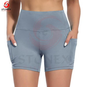 New Arrival Custom Logo High Waist Training Women Sportswear Workout Fitness Yoga <b>Seamless</b> <b>Shorts</b> - Product Image 1