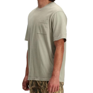 Solide pas cher de haute qualité 11 couleurs 170 grammes logo personnalisé OEM polyester t-shirt blanc plaine hommes t-shirts - Product Image 1