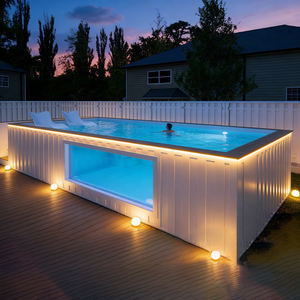 Piscine hors sol de 40 pieds avec pompe filtrante et échelle pour la maison, le jardin, l'extérieur, robuste et durable pour adultes et enfants - Product Image 2