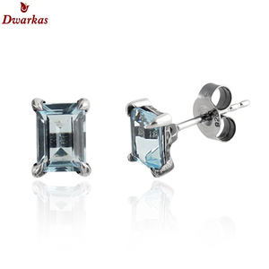 Best selling earrings 925 <b>sterling</b> <b>silver</b> natural purple amethyst gemstone <b>stud</b> earring - Product Image 3