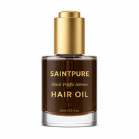 Sérum capillaire de luxe OEM à la truffe noire pour cheveux abîmés et fragilisés, réparation intense et protection thermique 30ml, marque privée, vente en gros en vrac