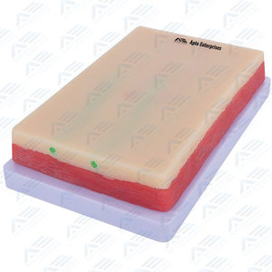 Coussinet de suture pour la formation et la pratique Instruments médicaux 5 pièces Instruments chirurgicaux Kit de suture Ensemble de chirurgiens de chirurgie médicale - Product Image 2