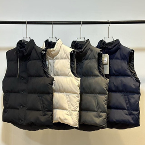 Produits tendance 2025, veste sans manches en duvet pour homme, veste matelassée, veste d'extérieur noire, veste matelassée - Product Image 1