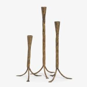 Portavelas de latón de diseño exquisito para decoración del hogar antiguo, ambiente elegante a la luz de las velas y lujosos entornos de boda - Product Image 3