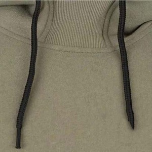 Sudadera con Capucha de Forro Polar Antiencogimiento de Color Sólido, Moda de Invierno, Impresión Digital, Bordado, Poliéster/Algodón, Unisex - Product Image 4