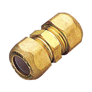 Raccord Droit Double Biconique en Laiton 10 - Product Image 1