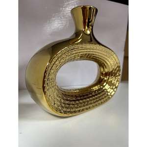 Jarrón de Flores Circular de Estilo Bohemio, Decoración de Habitación, Mesa de Salón, Decoración Moderna para el Hogar, Jarrones a Precio Económico - Product Image 4