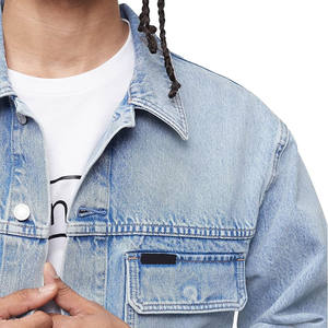 แจ็กเก็ตยีนส์สำหรับผู้ชายเสื้อแจ็คเก็ตยีนส์ระบายอากาศได้สำหรับผู้ใหญ่ - Product Image 5
