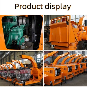 Trituradora de Madera Industrial Autopropulsada Caterpilla, con Motor Diésel, Maquinaria Agrícola de Alta Velocidad - Product Image 4