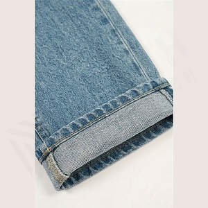 Pantalones Vaqueros de Mezclilla para Hombre Estilo Occidental, Corte Recto, Ropa de Moda Urbana, Color Personalizado, Venta al Por Mayor de Fábrica - Product Image 6