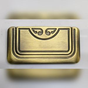 Poignée encastrée moderne en alliage de zinc pour armoires, cuisine, garde-robe, commode - Quincaillerie de meubles durable et écologique - Product Image 2