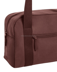 Bolsa de Gimnasio de Poliéster con Diseño Sólido y Cierre de Cremallera, Color/Logotipo Personalizado, Gran Capacidad, Bolsa Deportiva para Exteriores - Product Image 4