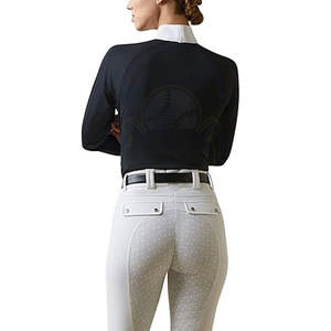 Nueva Venta caliente de alta calidad, llegada, camisa de manga larga para montar, Color en blanco, la mejor camisa de manga larga para montar, camisas hechas de poliéster - Product Image 2