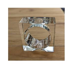 Vaisselle de qualité attrayante rond de serviette en acrylique cuisine à domicile restaurants et hôtel rond de serviette en acrylique fait main pour les meilleures ventes - Product Image 1