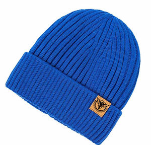 Bonnets d'hiver Broderie Logo Bonnet Bennie Bonnet d'hiver Bonnet en tricot Bonnet Couleurs personnalisées et Logo Service OEM - Product Image 2