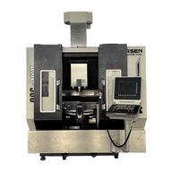Centre d'usinage vertical CNC 5 axes AMC500 JORSEN, conique de broche HSK-A63, commande GSK, broche simple, robuste, prix compétitif