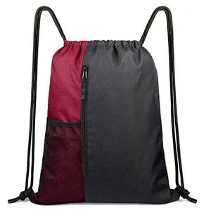 Custom Logo Printed <b>Drawstring</b> <b>Backpack</b> Waterproof Polyester <b>Drawstring</b> Bag - Product Image 5