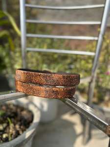 Ceinture en cuir à poils de léopard de style western vintage, boucle en alliage robuste, impression par transfert thermique, longueur réglable - Product Image 2