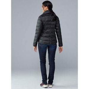 Veste matelassée pour femme avec capuche, imperméable, respirante, coupe-vent, rembourrage 100% polyester, style streetwear, chaude et confortable - Product Image 5