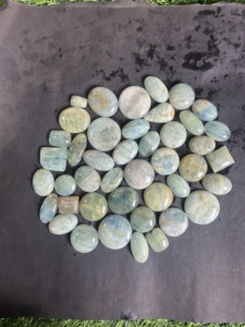 Piedra preciosa aguamarina natural, venta al por mayor, lote de Aguamarina hecho a mano, cabujón de Aguamarina, fabricación de joyas, piedra preciosa de cristal, - Product Image 4