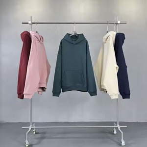 450gsm 100% coton sweat à capuche surdimensionné de luxe pour hommes personnalisé Streetwear mode polaire pull pour l'hiver - Product Image 4