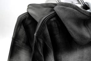 OEM lavado con ácido Vintage lavado Sun Faded Sudadera con capucha en blanco impresión personalizada desgastado peso pesado algodón sudaderas con capucha para hombres - Product Image 6