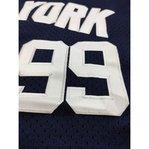 Maillot de baseball pour homme New York # T-shirt de baseball brodé 99, coupe ample, respirant, col en V, manches courtes, style rétro, vêtements de sport en maille - Product Image 2