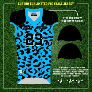 Nuevos kits de uniformes de camiseta de fútbol universitario americano personalizados, conjunto de ropa de equipo de fútbol americano profesional de 12 paneles - Product Image 2