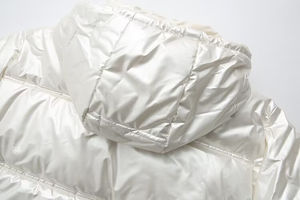 OEM Womens Puffer <b>Jacket</b> Custom Logo Lightweight Warm Winter Casual Fashion Outerwear - Product Image 5