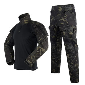 Ensemble haut de gamme sur mesure, respirant, imperméable, style camouflage, avec logo personnalisé, vêtements pour hommes teints unis et personnalisés - Product Image 3