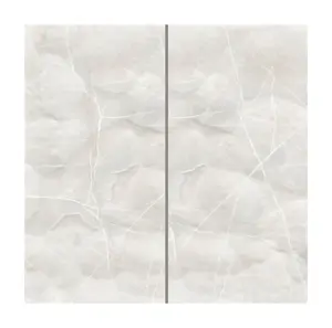 Глянцевая полированная Высококачественная глазурованная мраморная плитка индийского фарфора мраморная плитка для полов и стен 600x1200 мм
