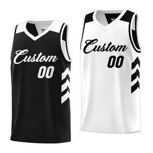 Jersey de baloncesto liso para hombre, ropa deportiva de poliéster, ropa de baloncesto al por mayor, camiseta de baloncesto de equipo reversible para hombre - Product Image 5
