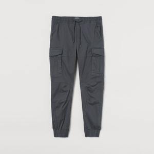 กางเกงทรงตรงสำหรับผู้ชายกางเกงคาร์โก้สีทึบมีกระเป๋าหลายช่องกางเกงลำลองแฟชั่นใหม่ล่าสุด - Product Image 4