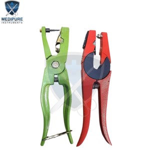 Alicates Aplicadores de Etiquetas Auriculares Ajustables para Veterinaria, Instrumento de Etiquetado para Ganado Vacuno, Ovejas y Cabras, Herramienta Profesional - Product Image 2