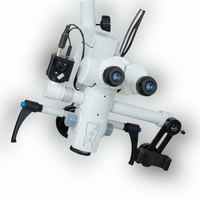 MARS INTERNATIONAL FABRICATION MICROSCOPE DE CHIRURGIE DENTAIRE ENDODONTIQUE 5 ÉTAPES MICROSCOPE DE MONTAGE DE TABLE ..