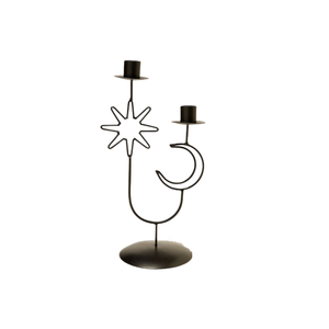 Juego de portavelas de Metal para decoración del hogar y de la boda, conjunto de 3 portavelas doradas de un solo cabezal - Product Image 6