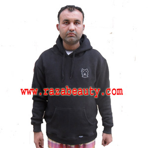 Sudaderas con capucha de forro polar de algodón con cremallera, sudaderas de forro polar transpirables y ecológicas, chándales de forro polar para invierno - Product Image 3