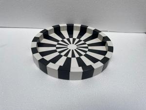 Plateau de service pour décor EID, modèle en résine mère de la perle, artisanat en bois, décoration de maison, cadeau de mariage, RAMADAN - Product Image 5