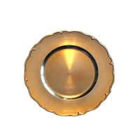 Conception assortie de caboteur de tôle avec la forme ronde de finition de placage à l'or excellente qualité pour servir des boissons