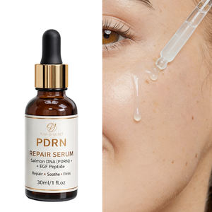 Sérum réparateur aux peptides PDRN OEM/ODM, soin du visage raffermissant et lissant, sérum anti-âge aux peptides DNA EGF - Product Image 1