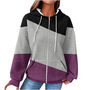 Vente en gros de sweat-shirts à capuche pour femmes, épais, lourds, confortables, coupe ample, style décontracté, streetwear, vêtements pour femmes - Product Image 3