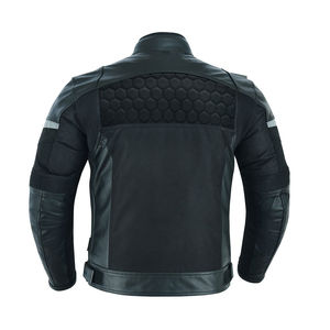 Veste de tourisme en textile imperméable pour hommes, coupe longue approuvée, fabricant de marque privée d'usine, vêtements de course automobile et de moto - Product Image 5