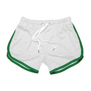 2024 pantalones cortos de gimnasio para hombre con logotipo personalizado talla XS algodón verano malla pantalones cortos de chándal Casual sólido Jogging pantalón de encaje para nadar deportes de playa - Product Image 1